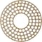 Ekena Millwork Fink Wood Fretwork Pierced Ceiling Medallion, Hickory, 16"OD x 5 3/4"ID x 3/8"T CMWP16X16X0375FFHI - alternate 3